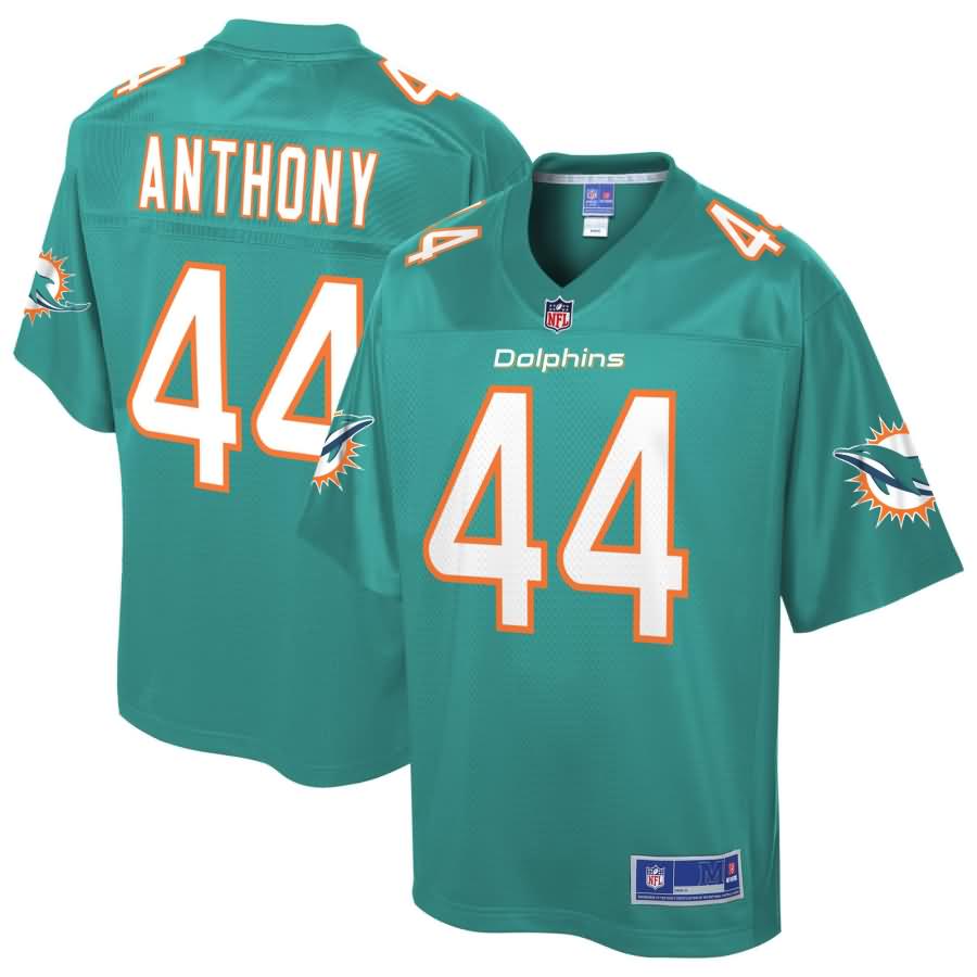 Stephone Anthony Miami Dolphins NFL Pro Line Team Player Jersey - Aqua