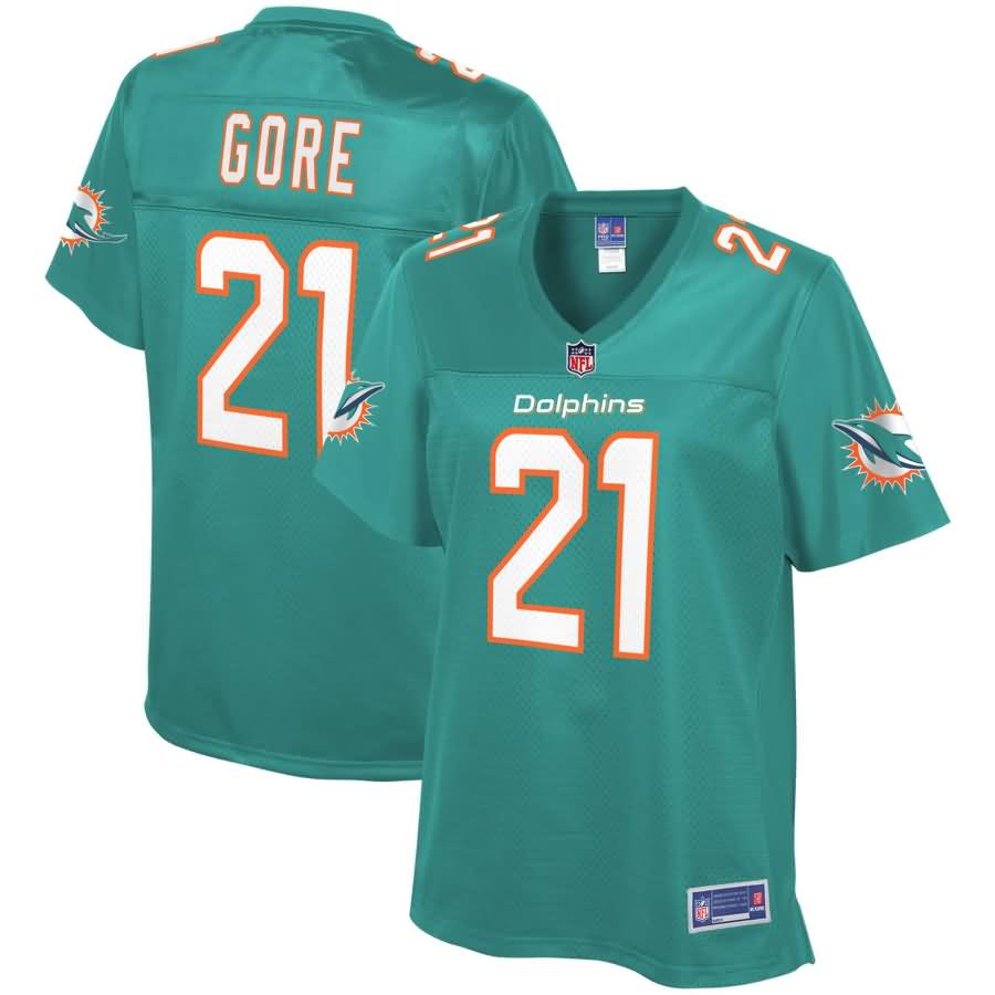Frank Gore Miami Dolphins NFL Pro Line Women's Team Player Jersey - Aqua