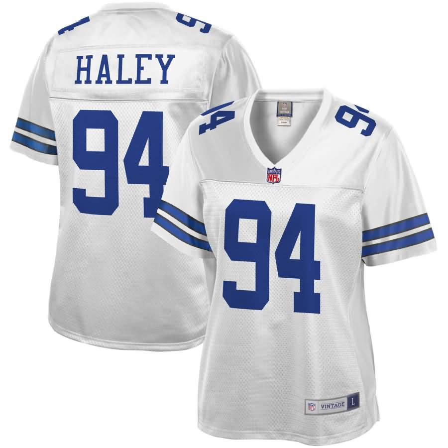 Charles Haley Dallas Cowboys NFL Pro Line Women's Retired Player Jersey - White