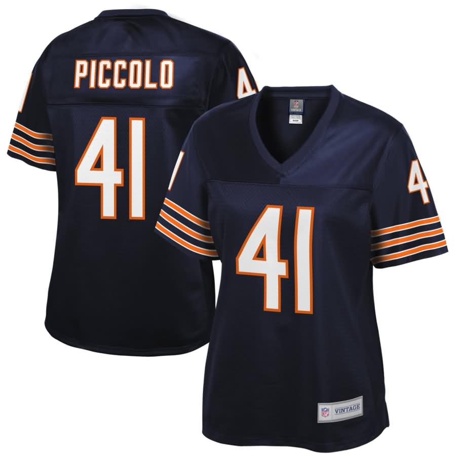 Brian Piccolo Chicago Bears NFL Pro Line Women's Retired Player Jersey - Navy