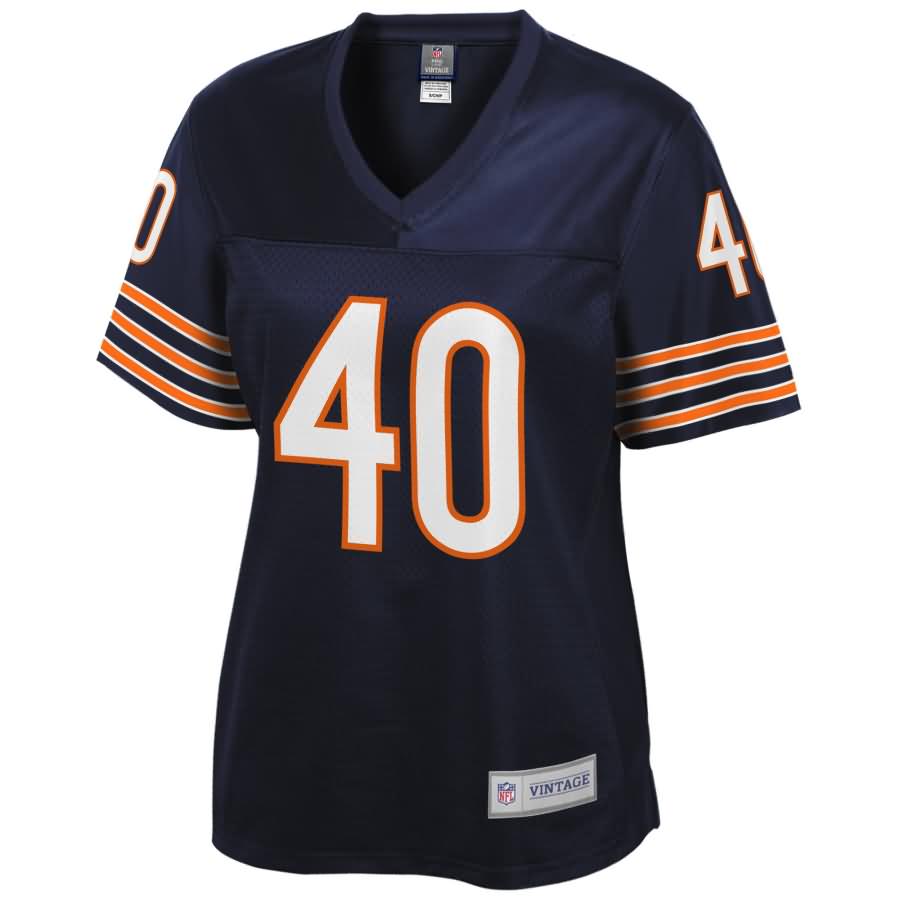 Gale Sayers Chicago Bears NFL Pro Line Women's Retired Player Jersey - Navy