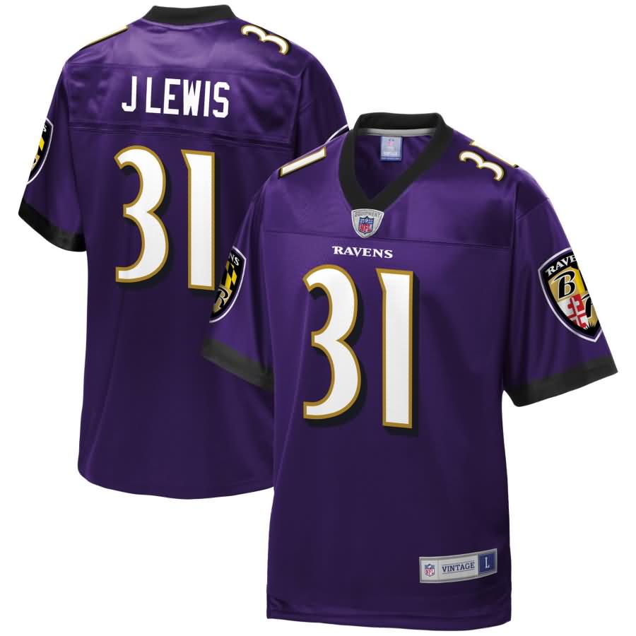 Jamal Lewis Baltimore Ravens NFL Pro Line Retired Player Jersey - Purple