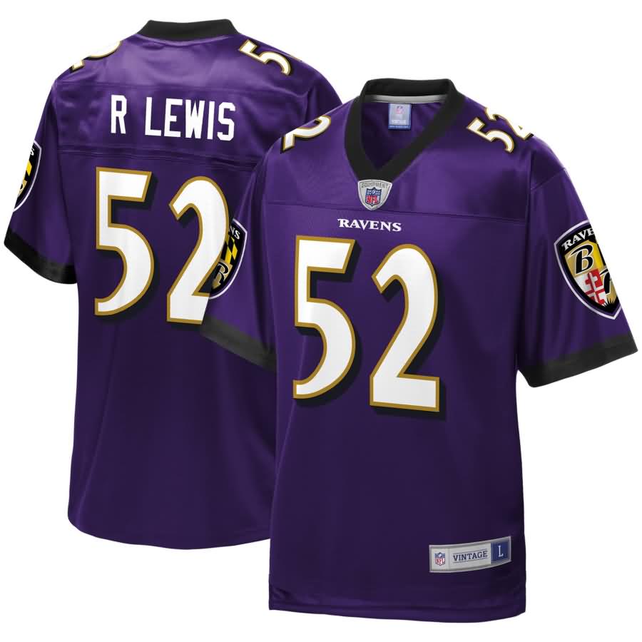 Ray Lewis Baltimore Ravens NFL Pro Line Retired Player Jersey - Purple