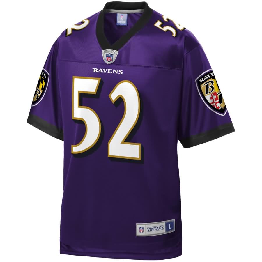 Ray Lewis Baltimore Ravens NFL Pro Line Retired Player Jersey - Purple