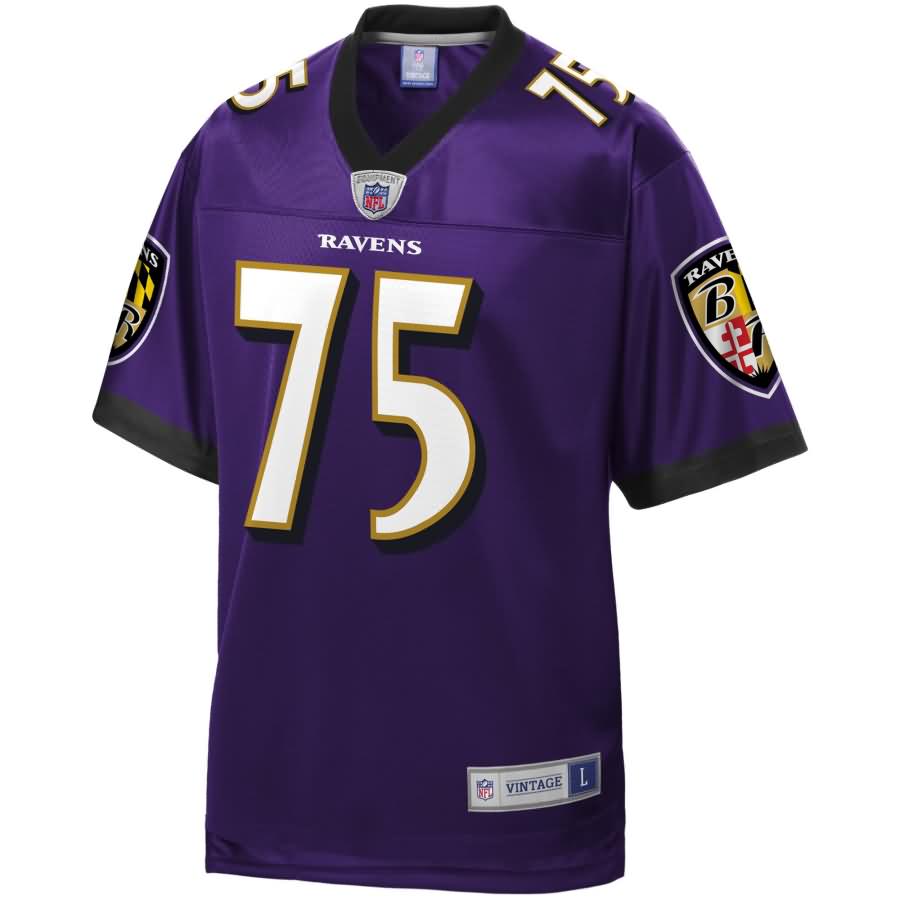 Jonathan Ogden Baltimore Ravens NFL Pro Line Retired Player Jersey - Purple
