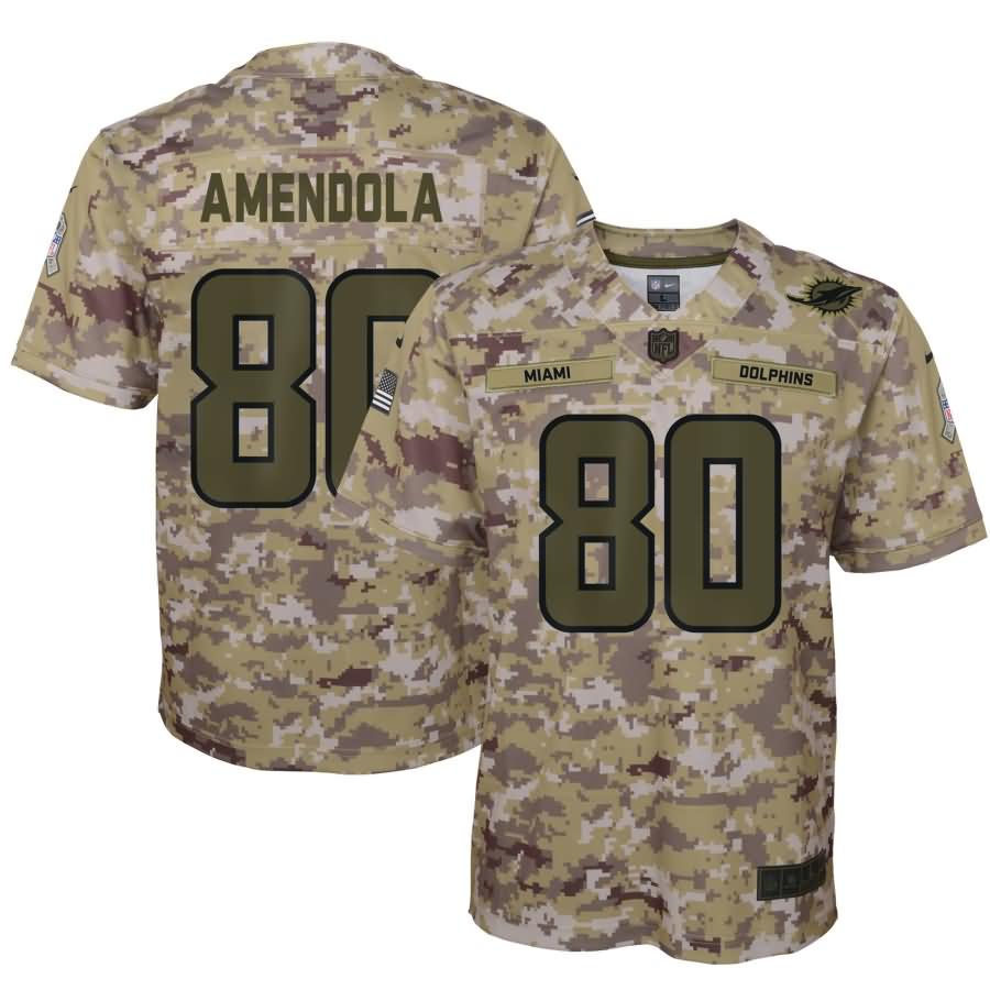 Danny Amendola Miami Dolphins Nike Youth Salute to Service Game Jersey - Camo