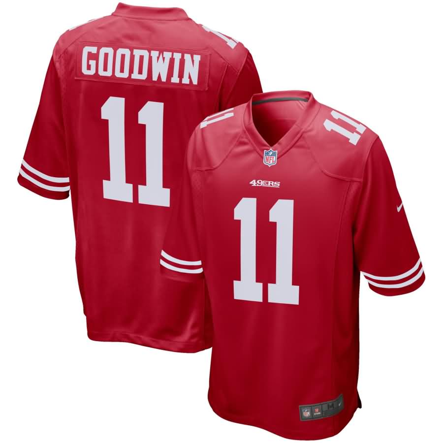 Marquise Goodwin San Francisco 49ers Nike Player Game Jersey - Scarlet