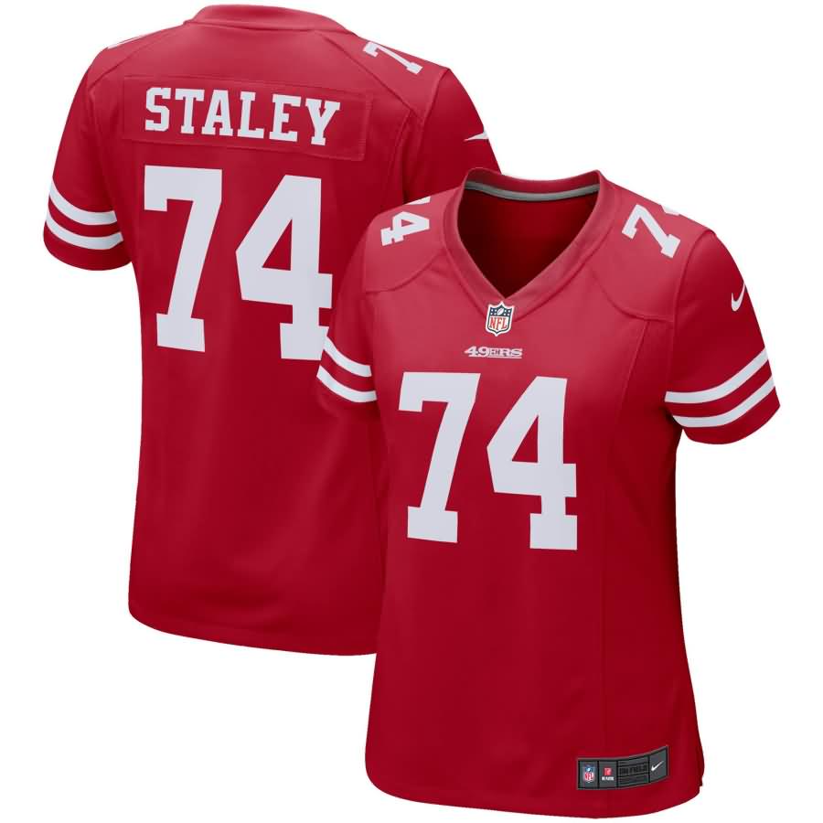 Joe Staley San Francisco 49ers Nike Women's Game Jersey - Scarlet