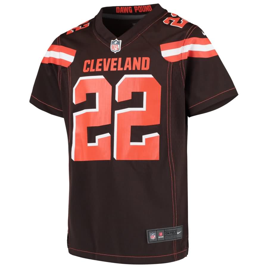 Jabrill Peppers Cleveland Browns Nike Girls Youth Game Jersey - Brown