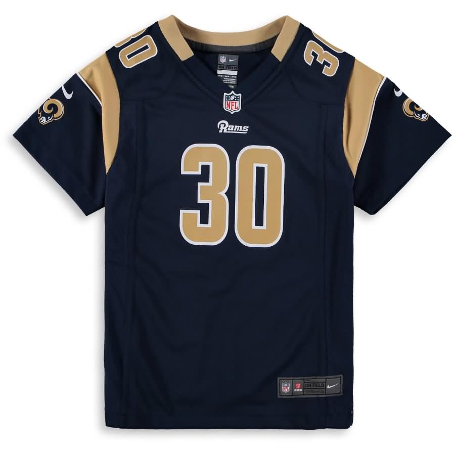 Todd Gurley II Los Angeles Rams Nike Girls Youth Game Jersey - Navy