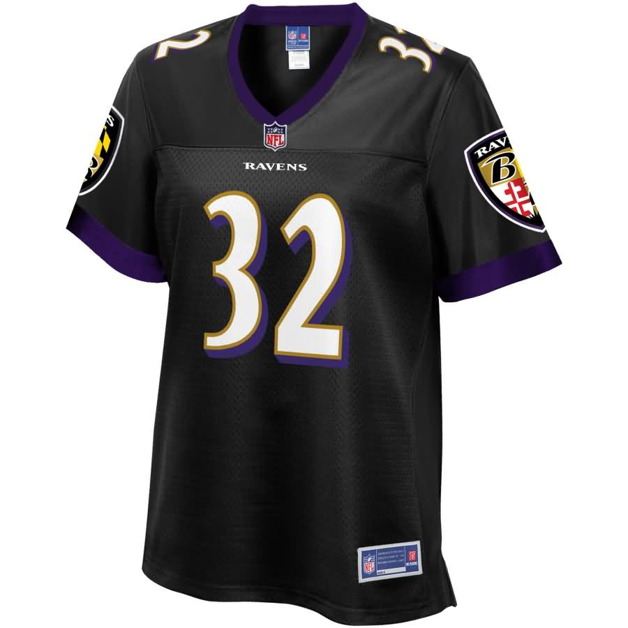 Eric Weddle Baltimore Ravens NFL Pro Line Women's Alternate Player Jersey - Black