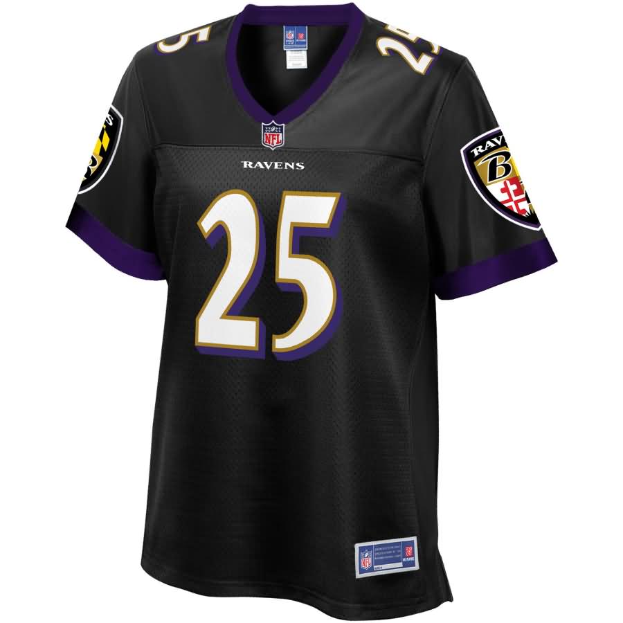 Tavon Young Baltimore Ravens NFL Pro Line Women's Alternate Player Jersey - Black