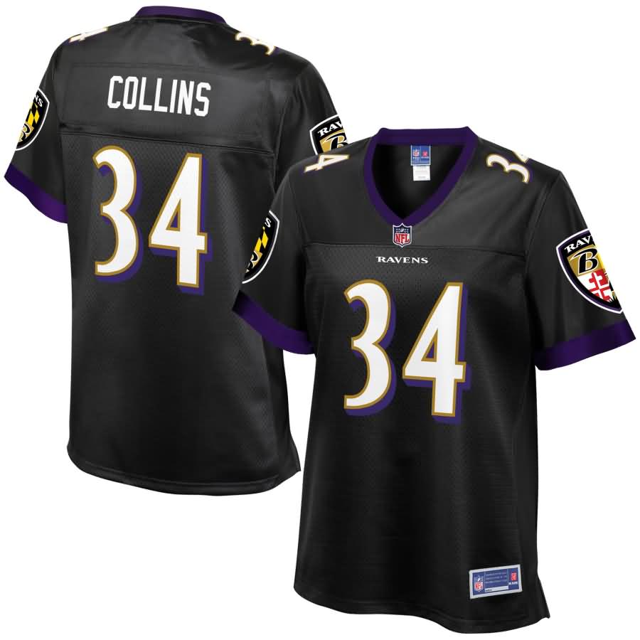 Alex Collins Baltimore Ravens NFL Pro Line Women's Alternate Player Jersey - Black