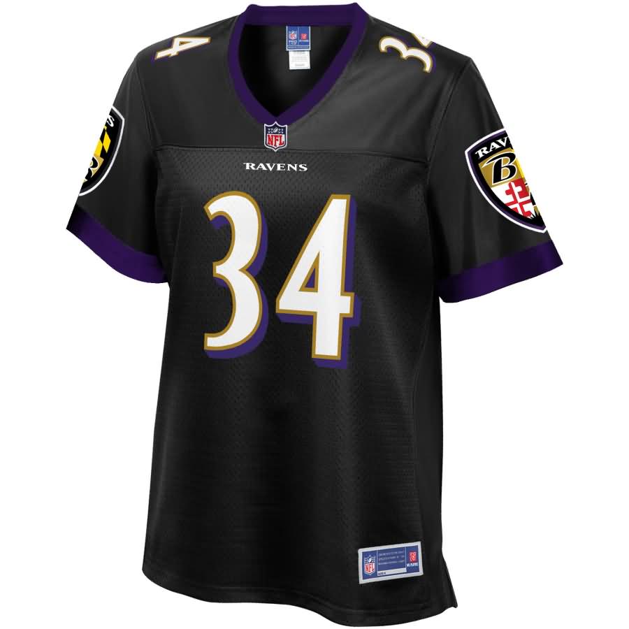 Alex Collins Baltimore Ravens NFL Pro Line Women's Alternate Player Jersey - Black