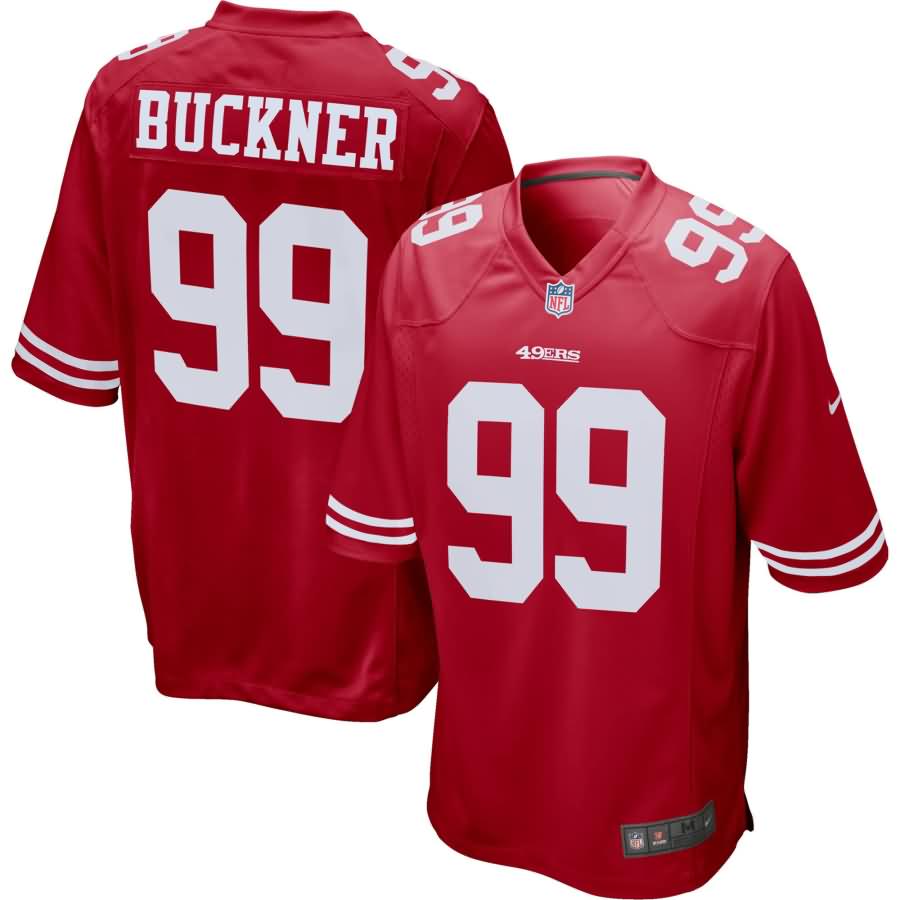 DeForest Buckner San Francisco 49ers Nike Player Game Jersey - Scarlet
