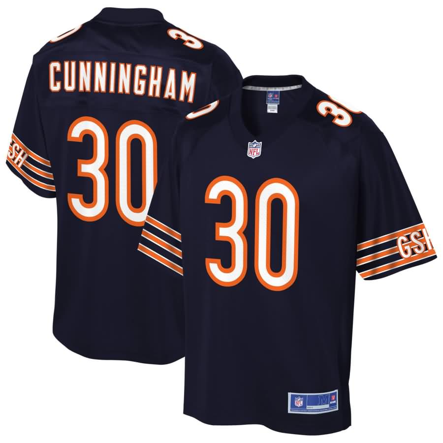 Benny Cunningham Chicago Bears NFL Pro Line Team Color Player Jersey - Navy