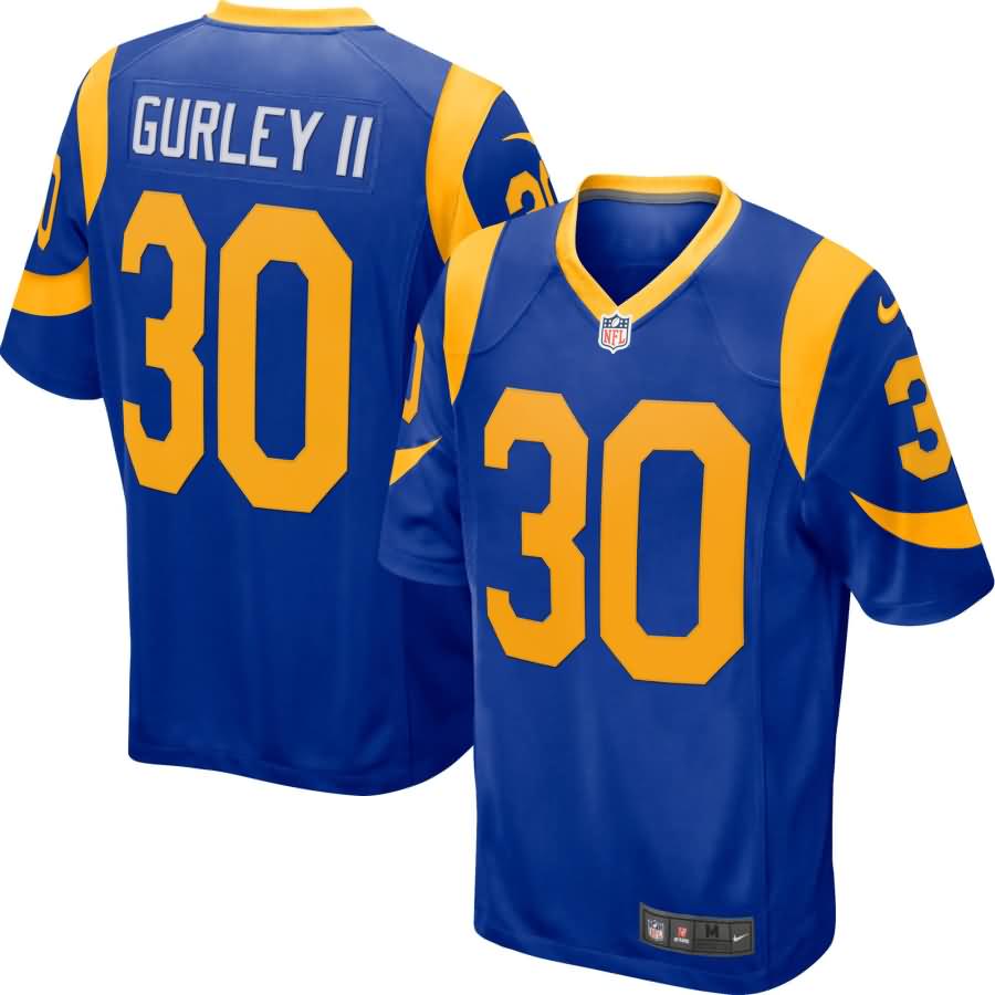 Todd Gurley II Los Angeles Rams Nike Player Game Jersey - Royal