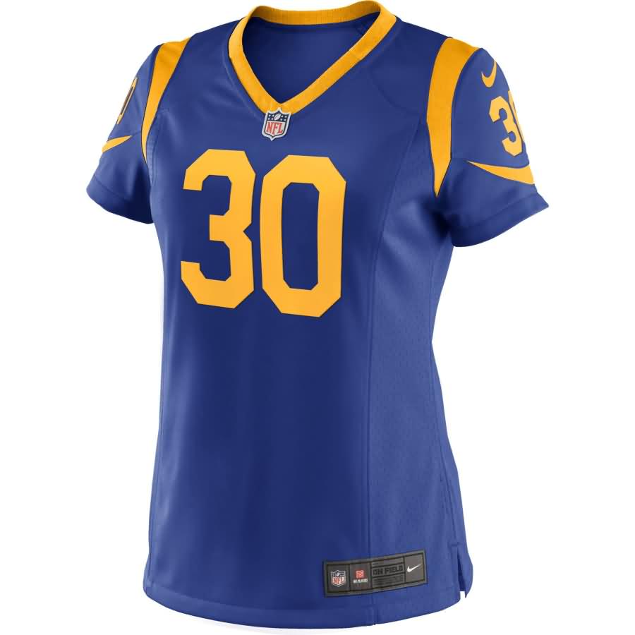 Todd Gurley II Los Angeles Rams Nike Women's Game Player Jersey - Royal