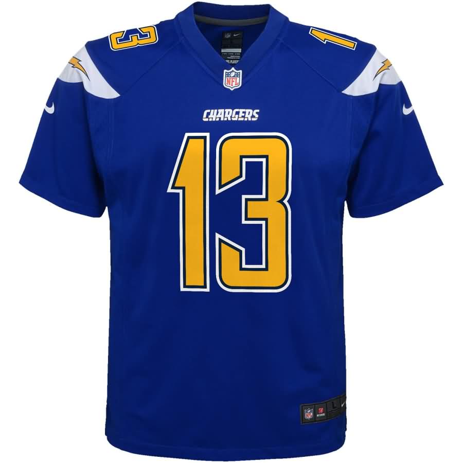 Keenan Allen Los Angeles Chargers Nike Youth Color Rush Player Game Jersey - Royal