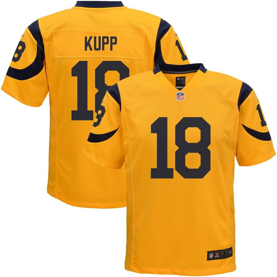 Cooper Kupp Los Angeles Rams Nike Youth Color Rush Player Game Jersey - Gold
