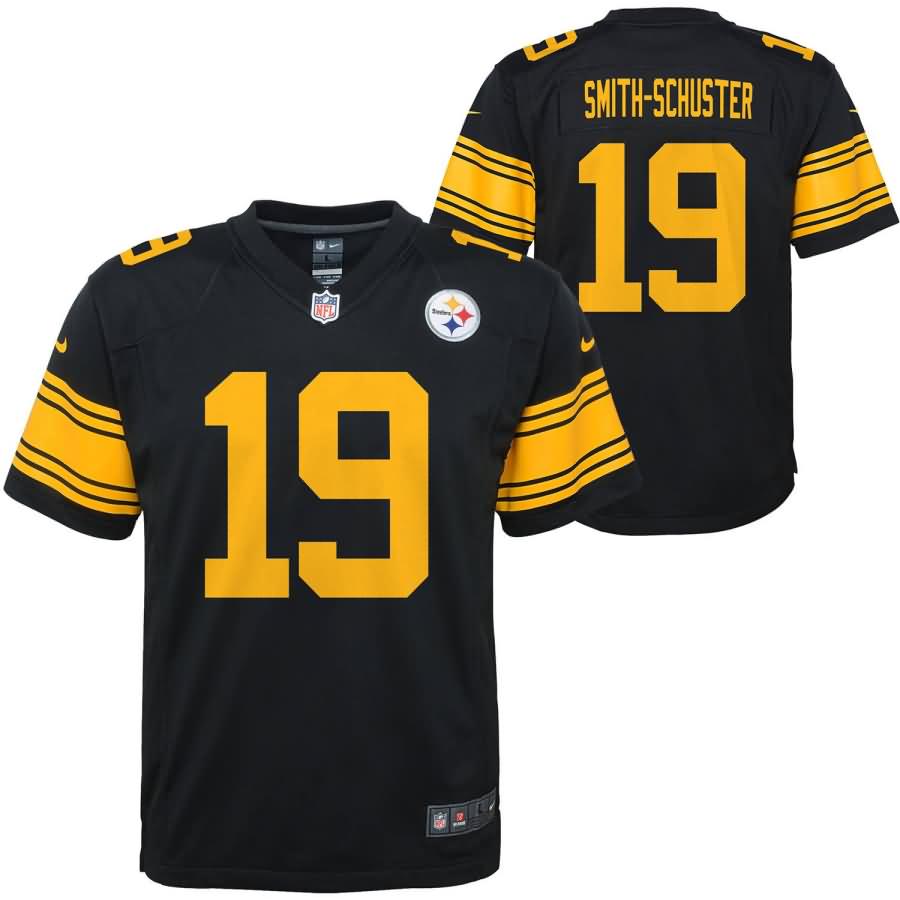 JuJu Smith-Schuster Pittsburgh Steelers Nike Youth Color Rush Player Game Jersey - Black
