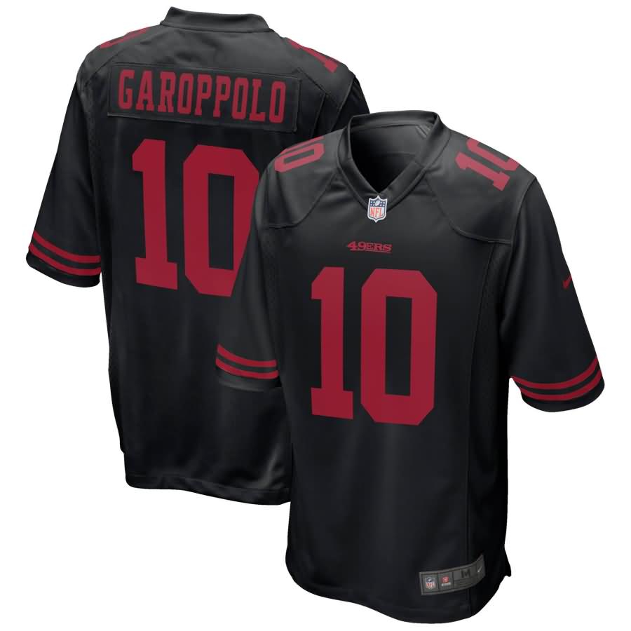 Jimmy Garoppolo San Francisco 49ers Nike Youth Player Game Jersey - Black