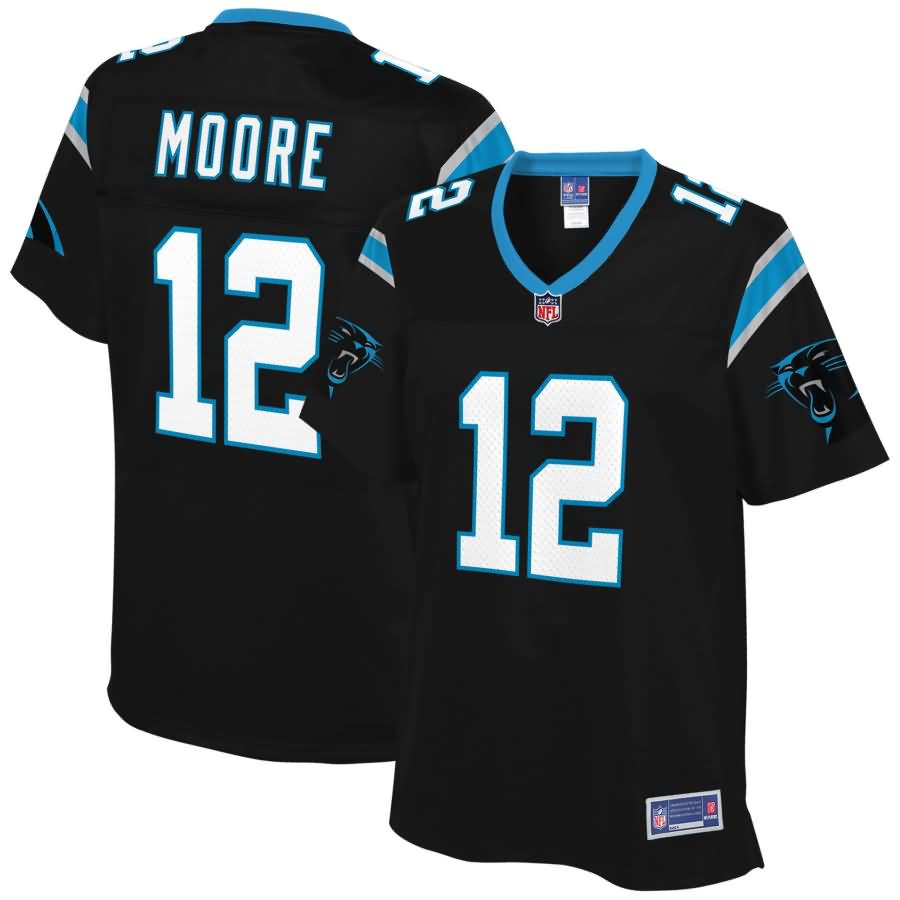 DJ Moore Carolina Panthers NFL Pro Line Women's Team Color Player Jersey - Black