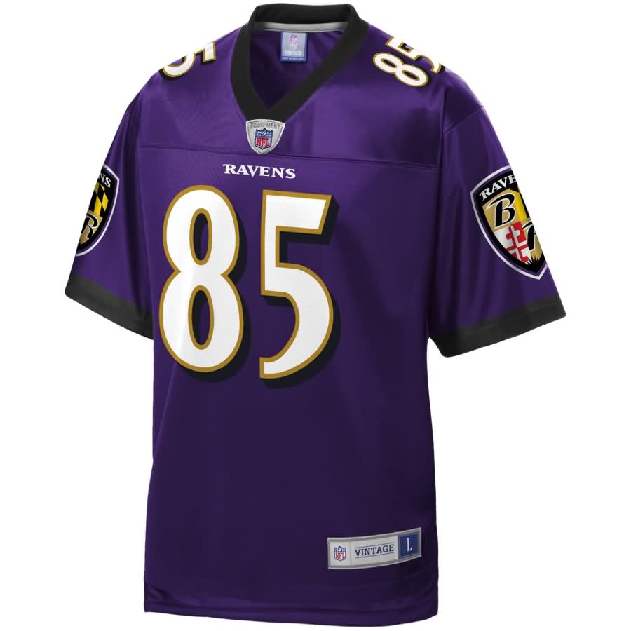 Derrick Mason Baltimore Ravens NFL Pro Line Retired Player Jersey - Purple