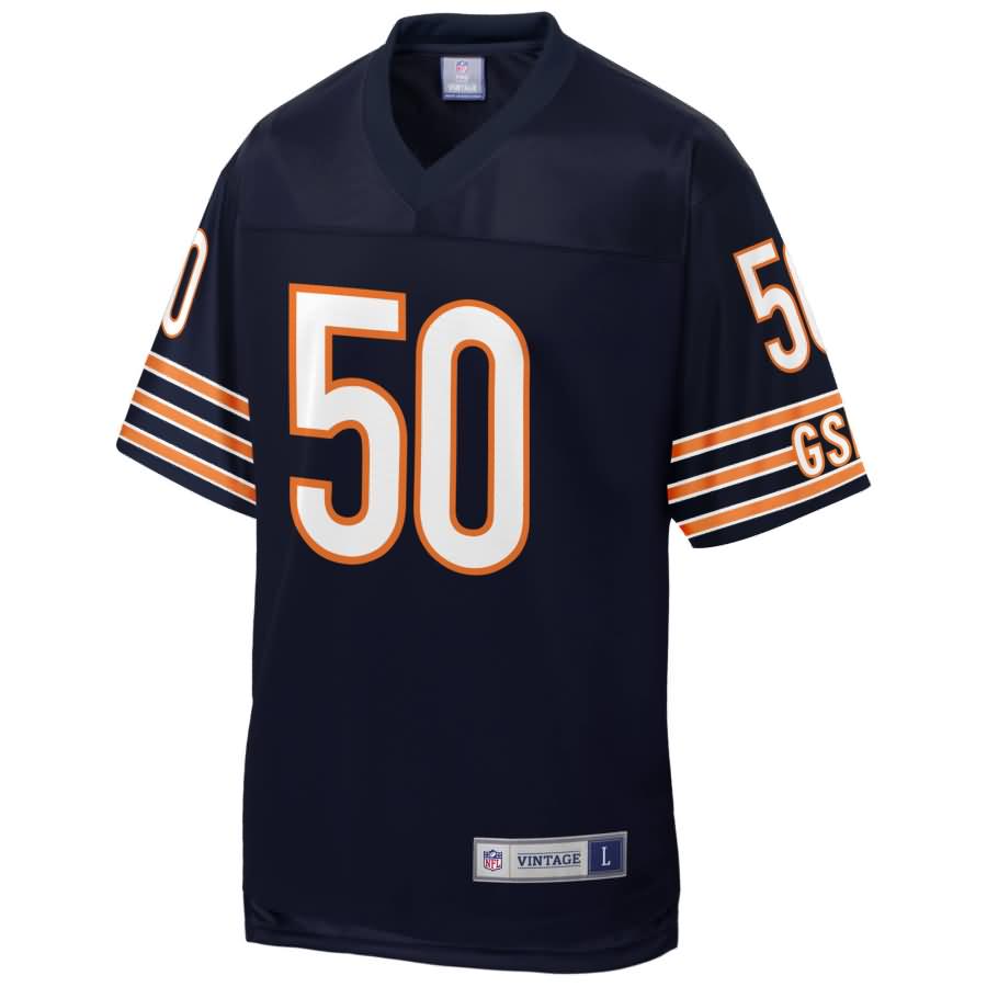 Mike Singletary Chicago Bears NFL Pro Line Retired Player Jersey - Navy