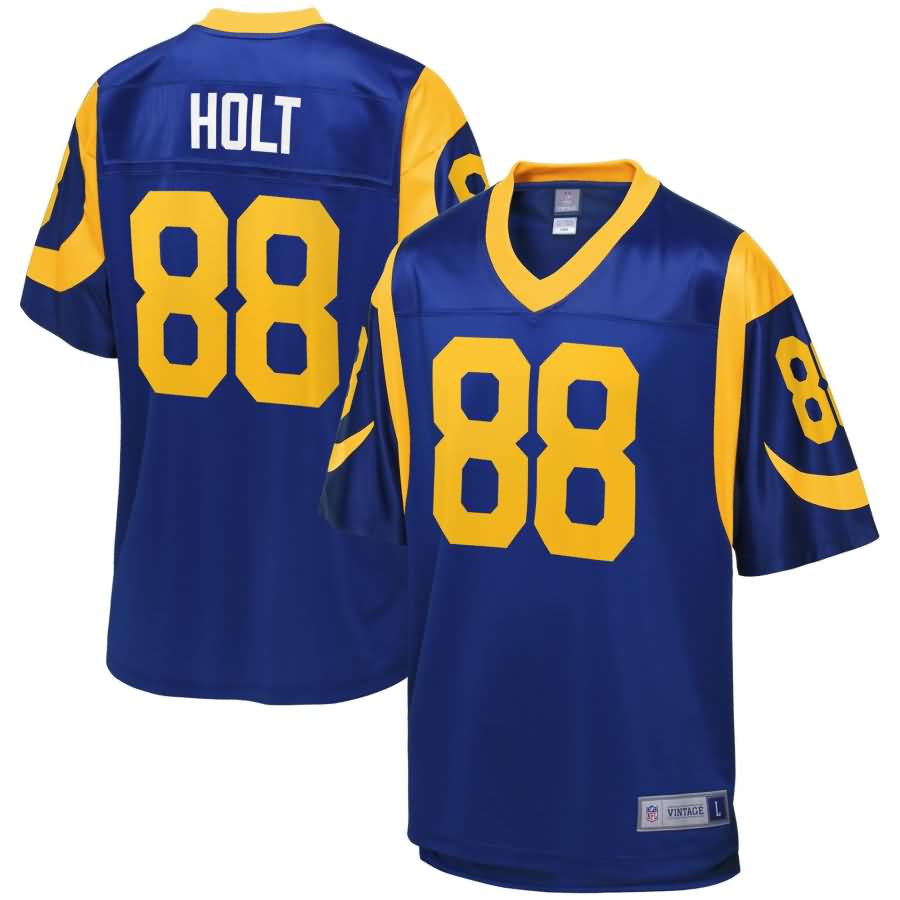 Torry Holt Los Angeles Rams NFL Pro Line Retired Player Jersey - Royal
