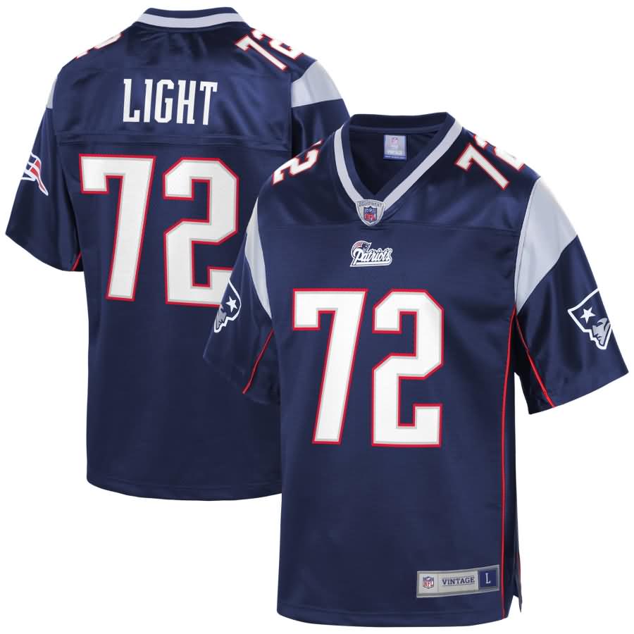 Matt Light New England Patriots NFL Pro Line Retired Player Jersey - Navy