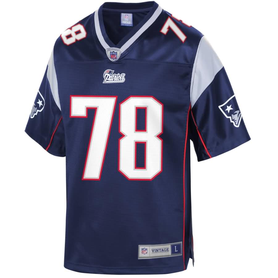 Bruce Armstrong New England Patriots NFL Pro Line Retired Player Jersey - Navy