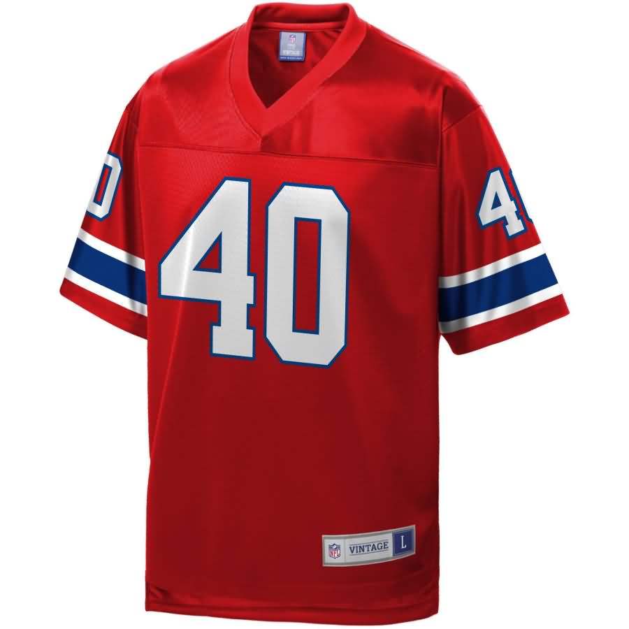 Mike Haynes New England Patriots NFL Pro Line Retired Player Jersey - Red
