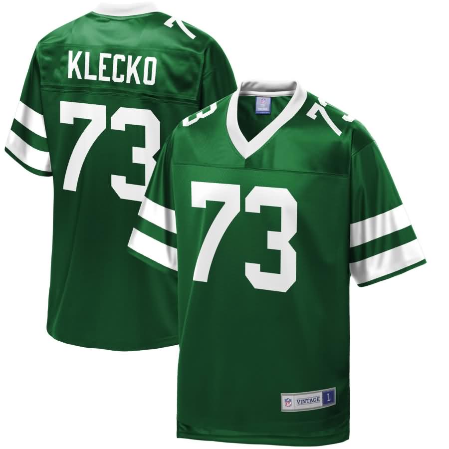 Joe Klecko New York Jets NFL Pro Line Retired Player Jersey - Green