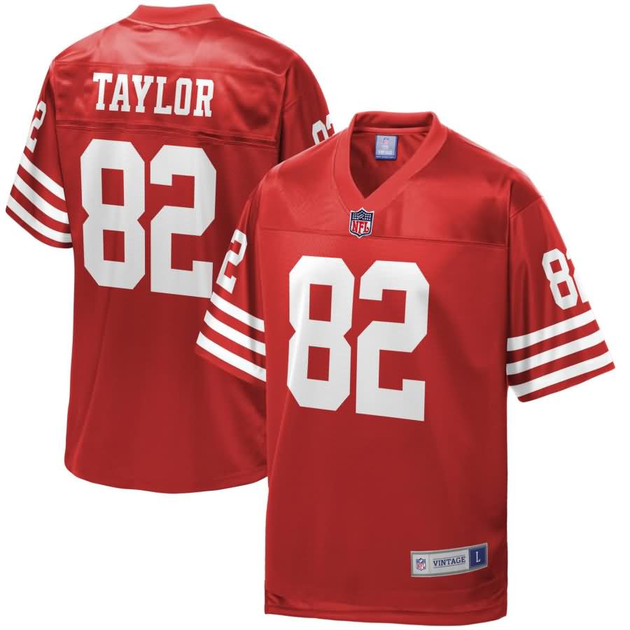 John Taylor San Francisco 49ers NFL Pro Line Retired Player Jersey - Scarlet