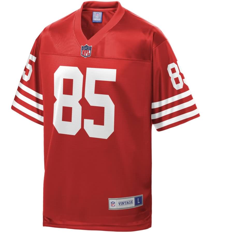 Mike Wilson San Francisco 49ers NFL Pro Line Retired Player Team Jersey - Scarlet