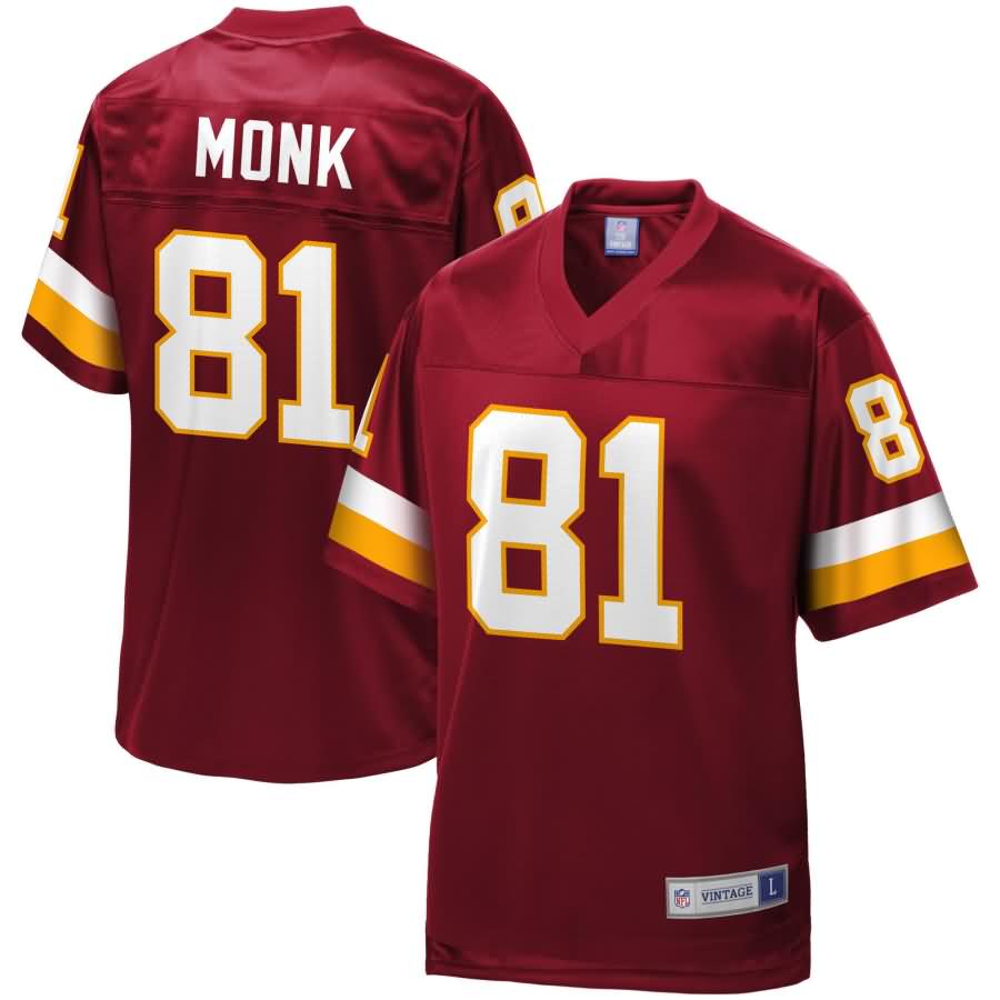 Art Monk Washington Redskins NFL Pro Line Retired Player Jersey - Maroon