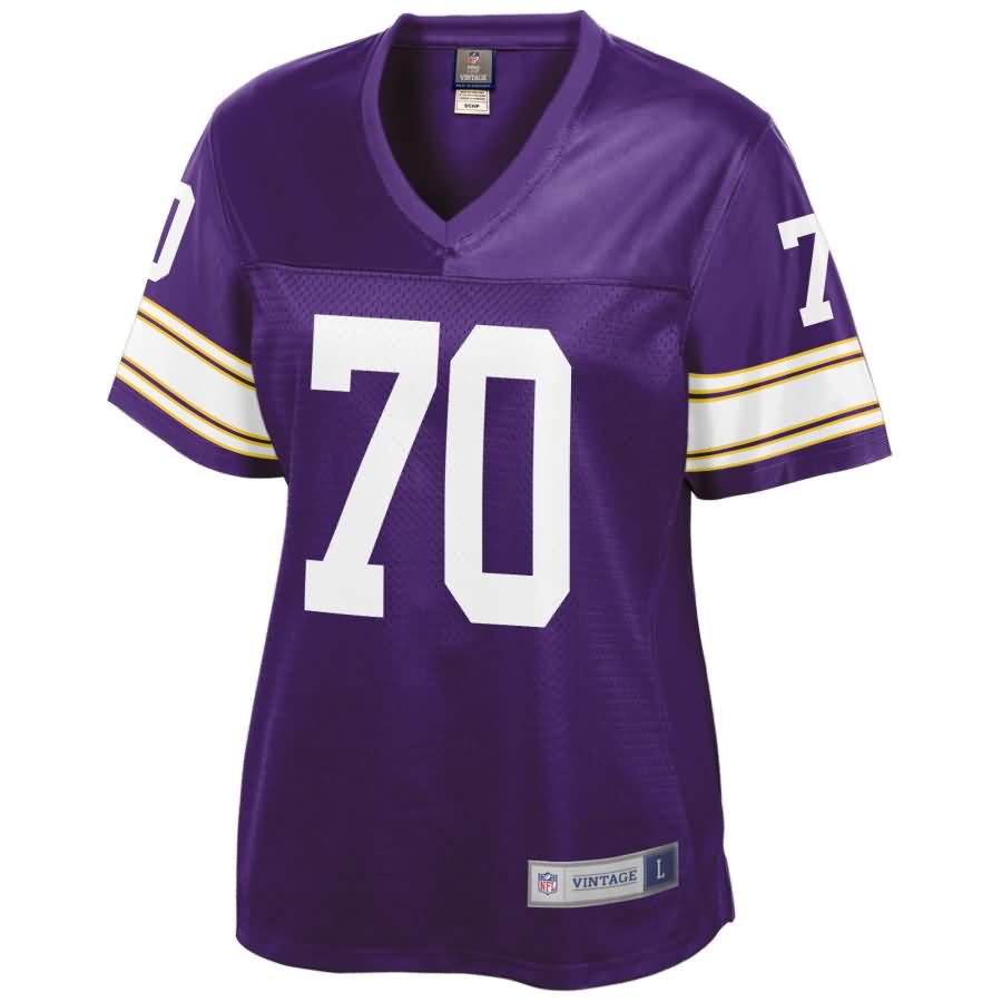Jim Marshall Minnesota Vikings NFL Pro Line Women's Retired Player Jersey - Purple