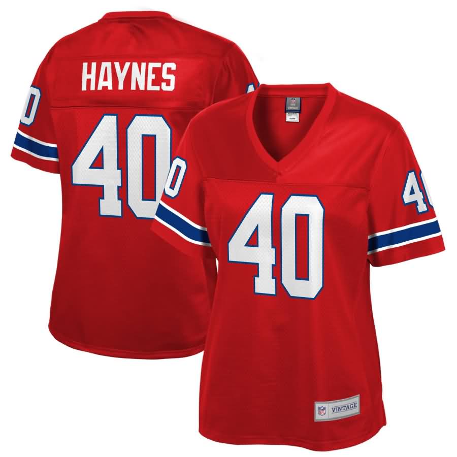 Mike Haynes New England Patriots NFL Pro Line Women's Retired Player Jersey - Red