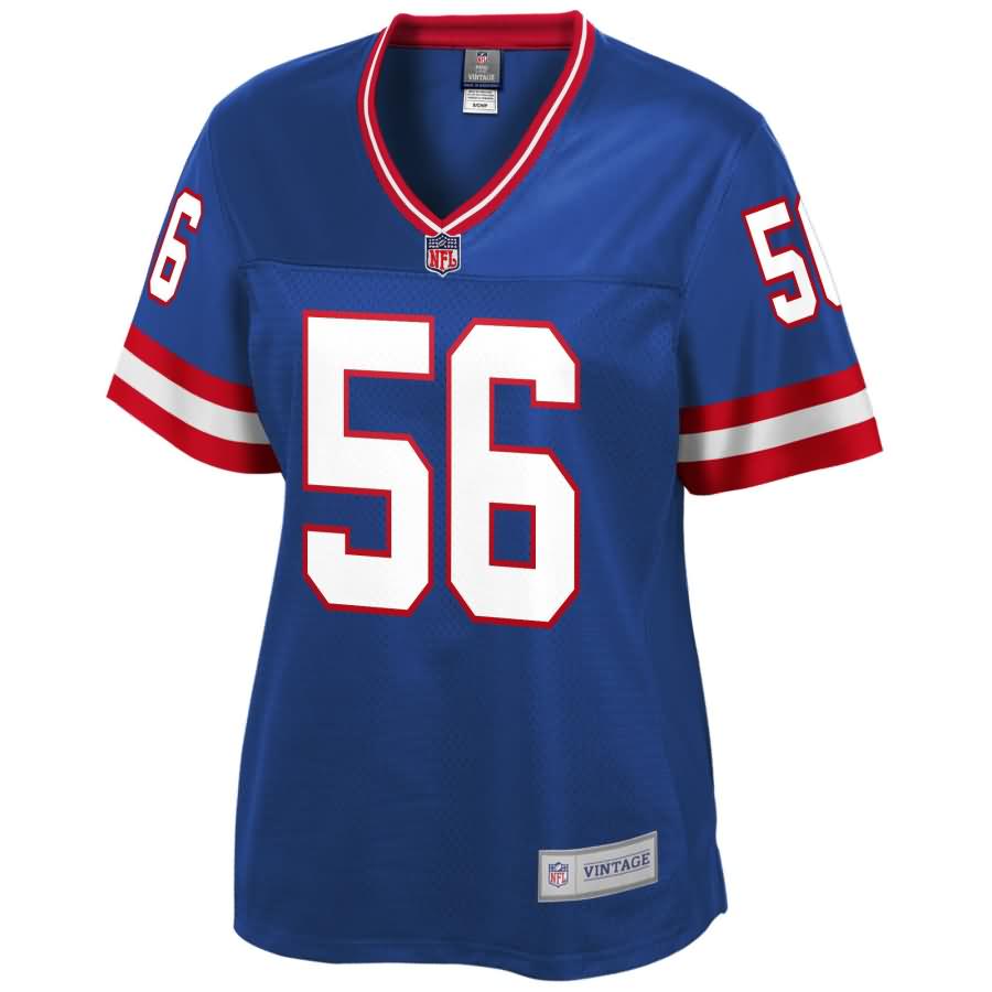 Lawrence Taylor New York Giants NFL Pro Line Women's Retired Player Jersey - Royal