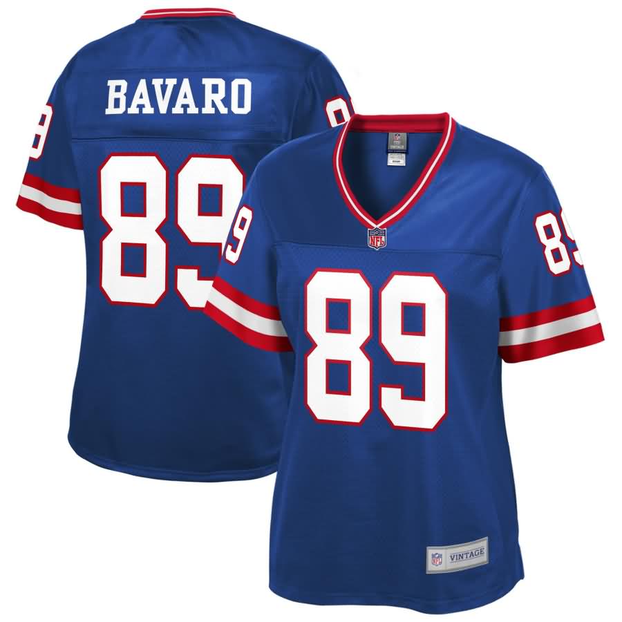 Mark Bavaro New York Giants NFL Pro Line Women's Retired Player Jersey - Royal