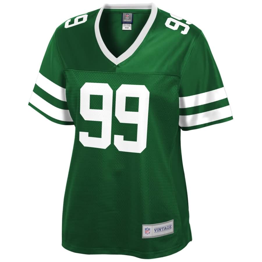 Mark Gastineau New York Jets NFL Pro Line Women's Retired Player Jersey - Green