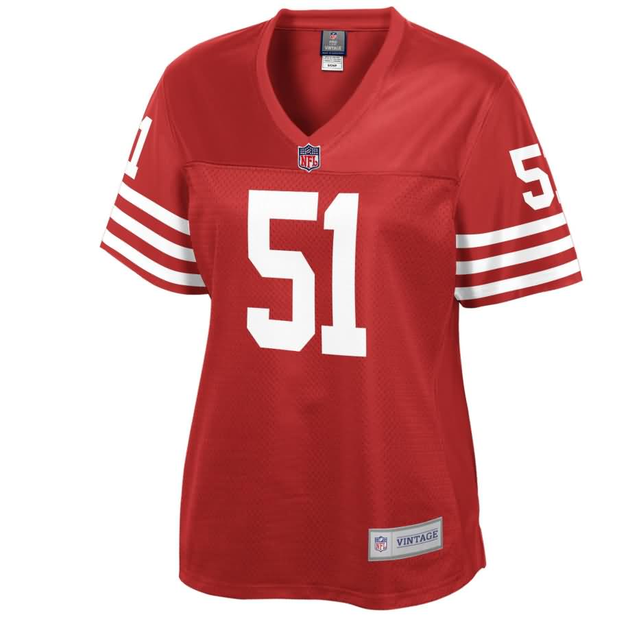Ken Norton San Francisco 49ers NFL Pro Line Women's Retired Player Jersey - Scarlet