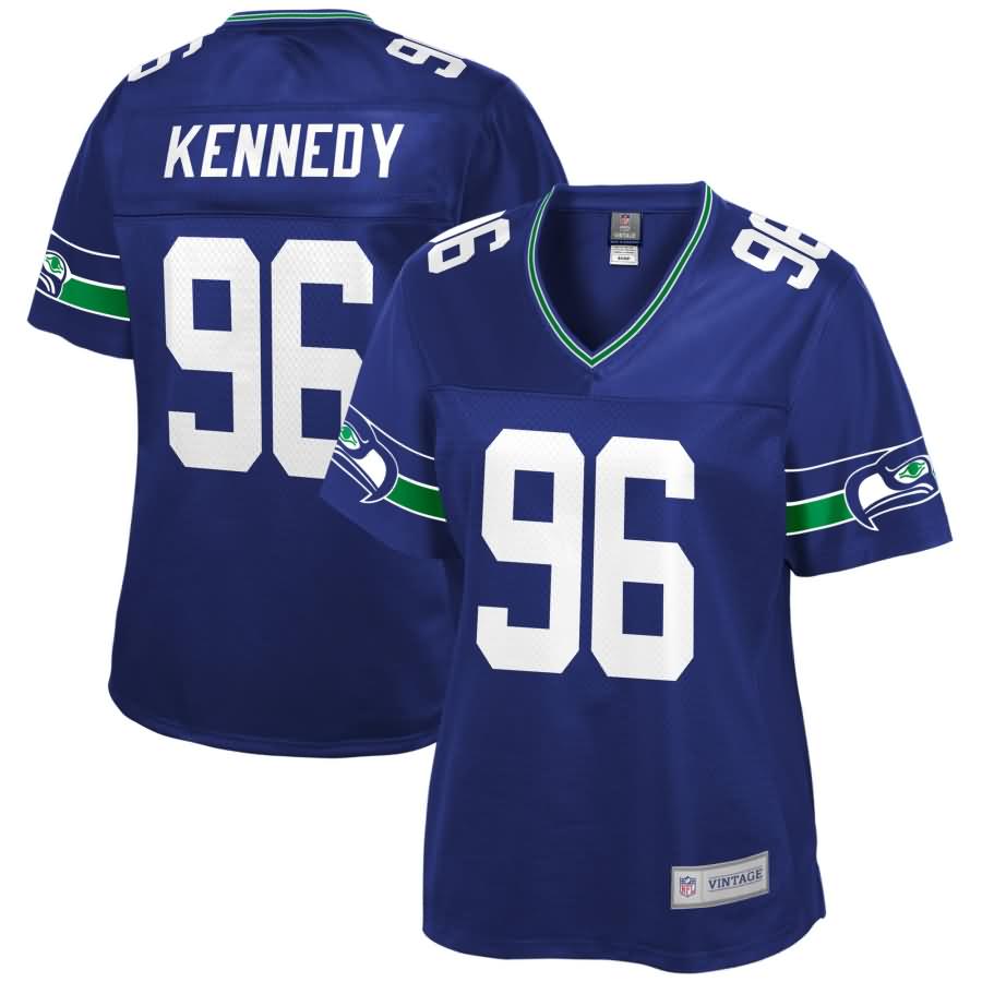 Cortez Kennedy Seattle Seahawks NFL Pro Line Women's Retired Player Jersey - Royal