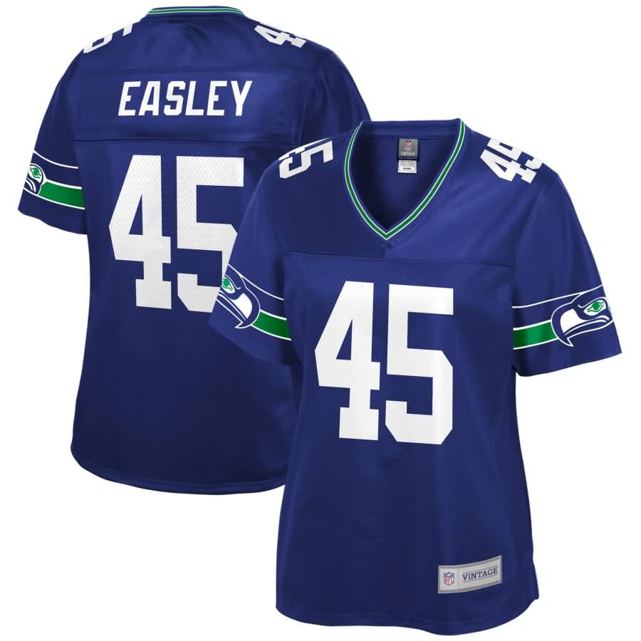 Kenny Easley Seattle Seahawks NFL Pro Line Women's Retired Player Jersey - Royal