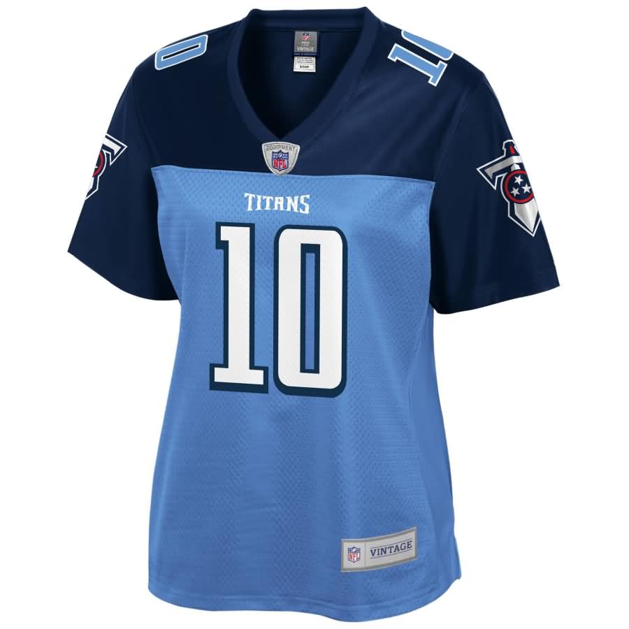 Vince Young Tennessee Titans NFL Pro Line Women's Retired Player Jersey - Navy