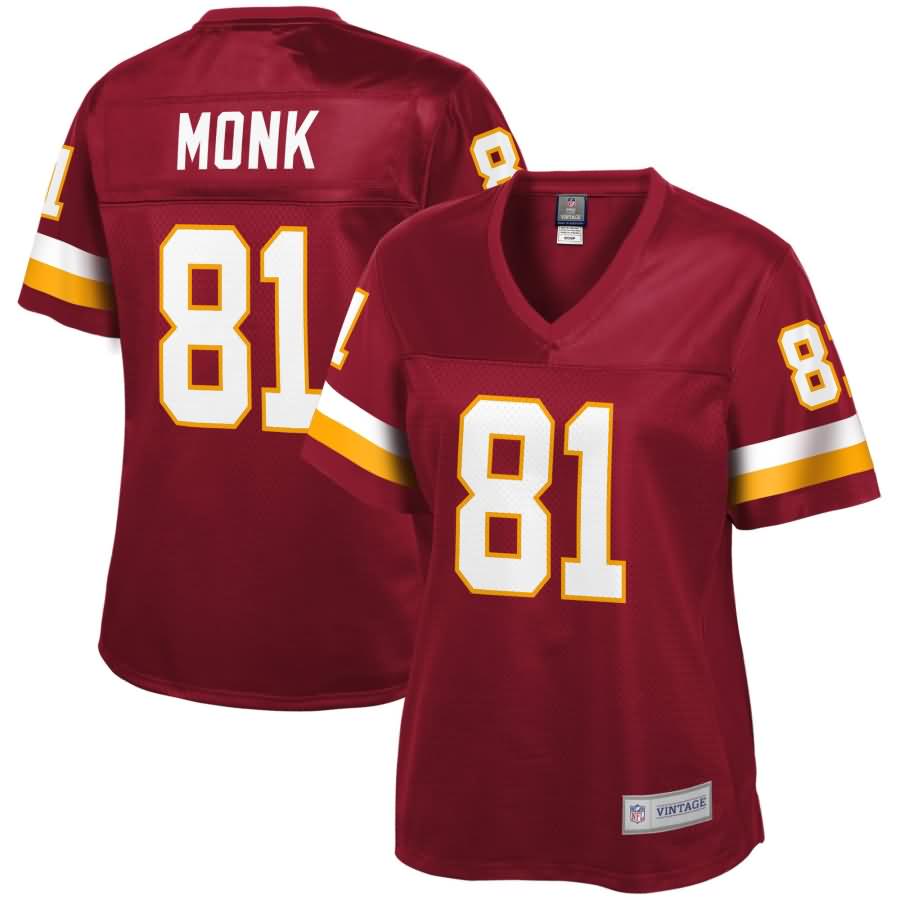 Art Monk Washington Redskins NFL Pro Line Women's Retired Player Jersey - Maroon