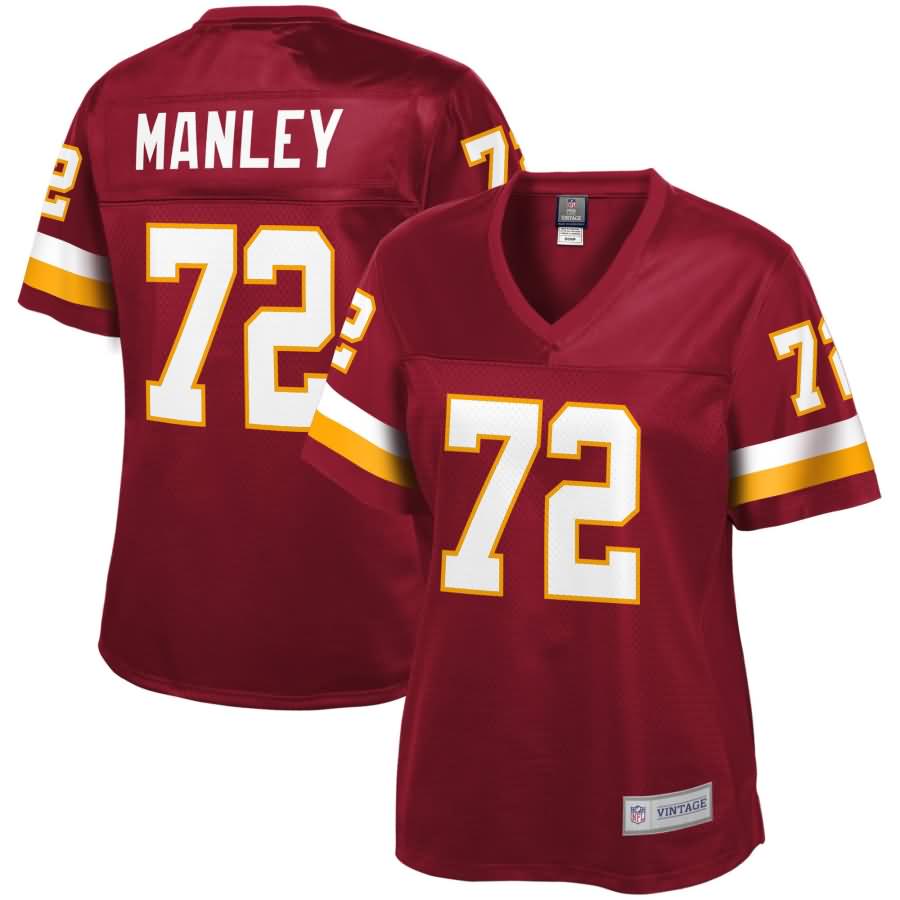 Dexter Manley Washington Redskins NFL Pro Line Women's Retired Player Jersey - Maroon