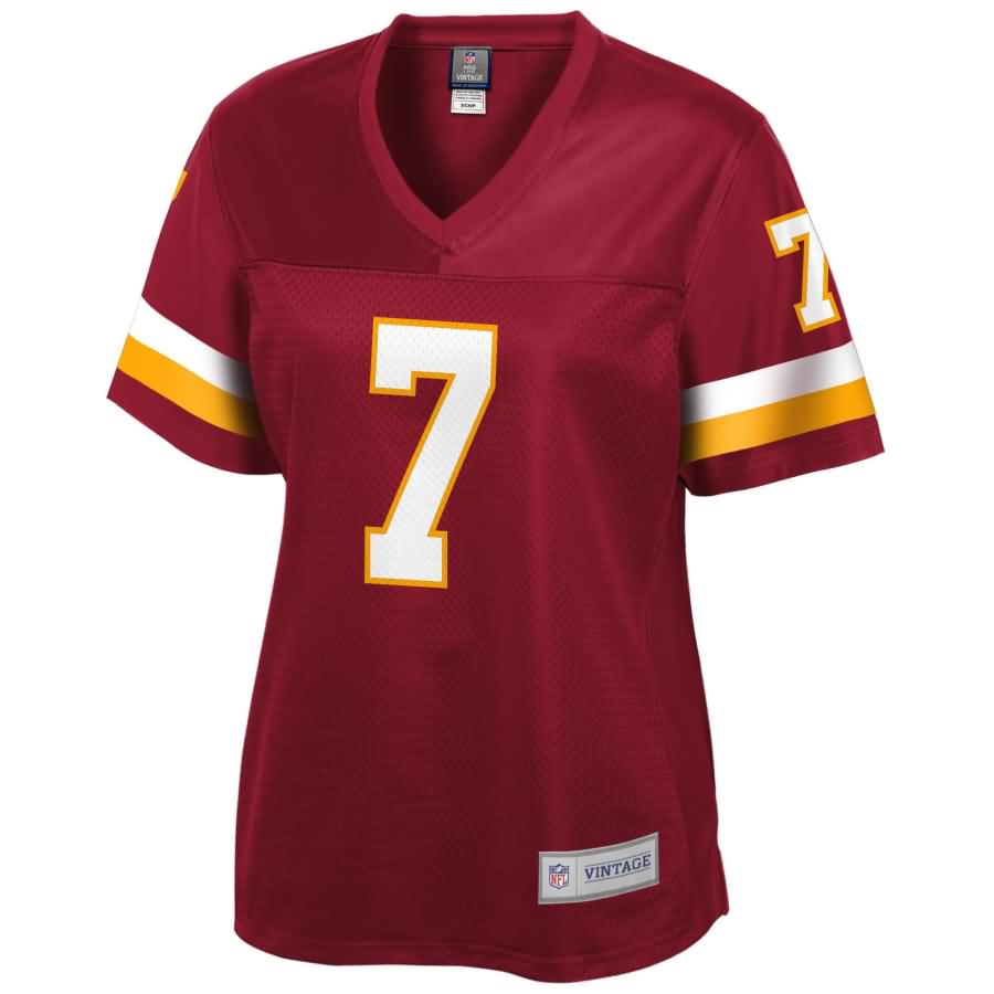 Joe Theismann Washington Redskins NFL Pro Line Women's Retired Player Jersey - Maroon
