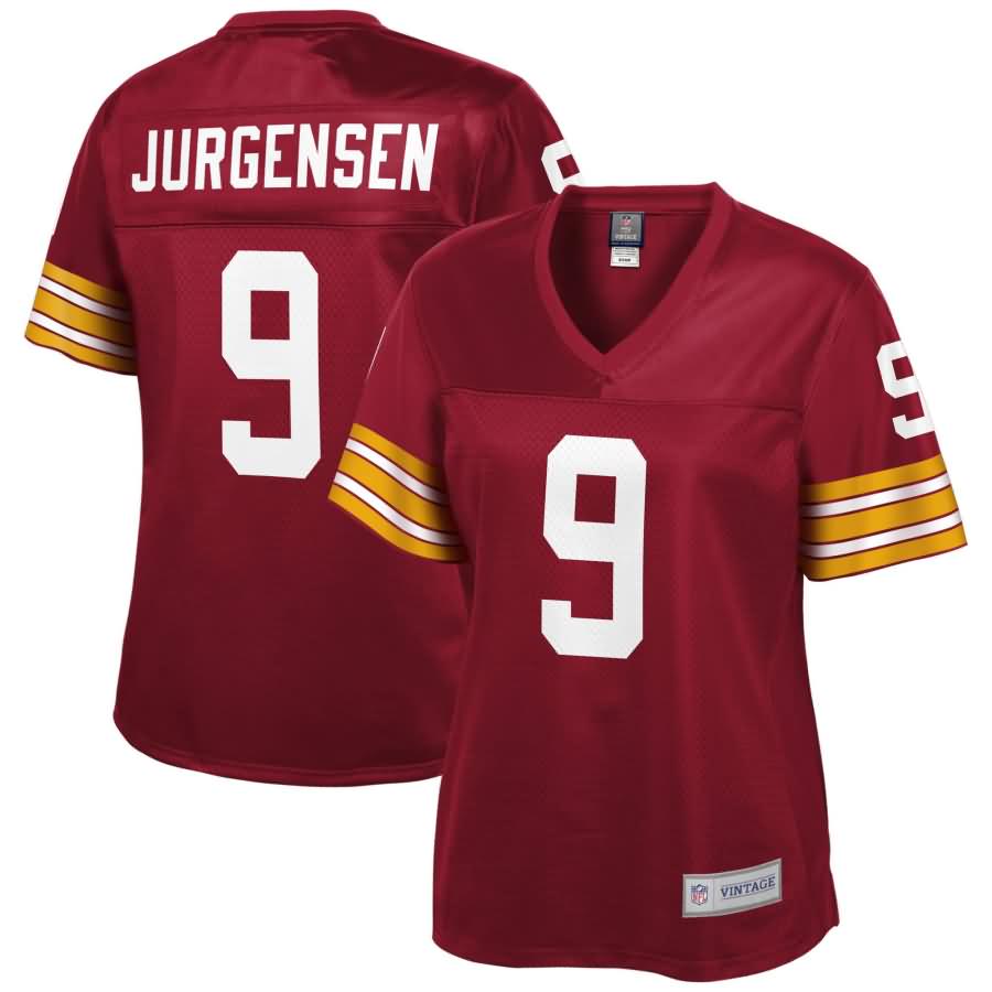 Sonny Jurgensen Washington Redskins NFL Pro Line Women's Retired Player Jersey - Maroon
